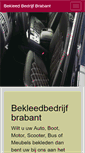 Mobile Screenshot of bekleedbedrijfbrabant.nl